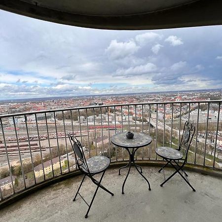 Cityapartment Im 33. Stock Augsburg Kültér fotó