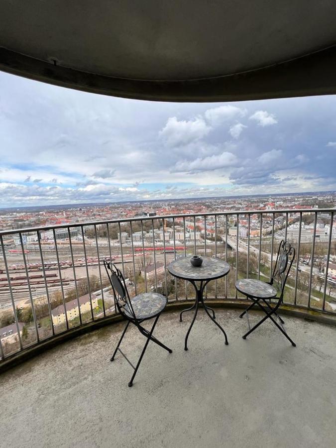 Cityapartment Im 33. Stock Augsburg Kültér fotó